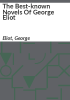 The_best-known_novels_of_George_Eliot