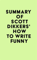 Summary_of_Scott_Dikkers_s_How_to_Write_Funny