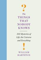 The_things_that_nobody_knows