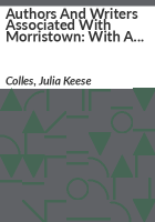 Authors_and_writers_associated_with_Morristown