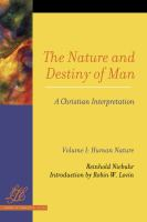 The_nature_and_destiny_of_man